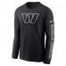Футболка Washington Commanders Nike RFLCTV Name and Logo - Black