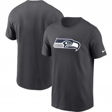 Футболка Seattle Seahawks Nike Logo Essential - Anthracite