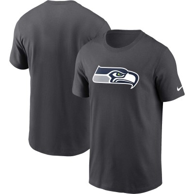 Футболка Seattle Seahawks Nike Logo Essential - Anthracite