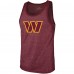 Майка Terry McLaurin Washington Commanders Majestic Threads Player Name & Number - Heathered Burgundy