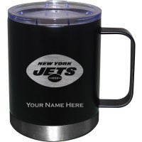 Именная кружка New York Jets 12oz. - Black