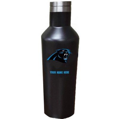 Carolina Panthers 17oz. Personalized Stainless Steel Infinity Bottle