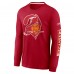 Футболка с длинным рукавом Tampa Bay Buccaneers Nike Fashion Tri-Blend - Red
