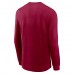 Футболка с длинным рукавом Washington Commanders Nike Fashion Tri-Blend - Burgundy