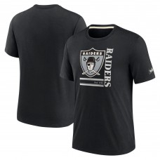 Футболка Las Vegas Raiders Nike Wordmark Logo Tri-Blend - Black Футболка Las Vegas Raiders Nike Wordmark Logo Tri-Blend - Black