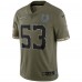 Джерси Shaquille Leonard Indianapolis Colts Nike 2022 Salute To Service Limited - Olive