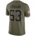 Джерси Shaquille Leonard Indianapolis Colts Nike 2022 Salute To Service Limited - Olive