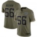 Джерси Quenton Nelson Indianapolis Colts Nike 2022 Salute To Service Limited - Olive