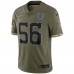 Джерси Quenton Nelson Indianapolis Colts Nike 2022 Salute To Service Limited - Olive