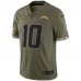 Джерси Justin Herbert Los Angeles Chargers Nike 2022 Salute To Service Limited - Olive
