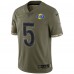 Джерси Jalen Ramsey Los Angeles Rams Nike 2022 Salute To Service Limited - Olive