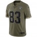 Джерси Darren Waller Las Vegas Raiders Nike 2022 Salute To Service Limited - Olive