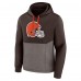 Толстовка Cleveland Browns Fanatics Brown Winter Camp