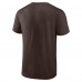 Футболка Cleveland Browns Long and Short Sleeve Two-Pack - Brown/White