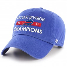 Бейсболка Buffalo Bills 2021 AFC East Division Champions Clean Up - Royal