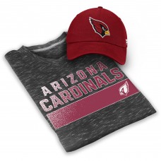 Бейсболка и футболка Arizona Cardinals - Heathered Gray/Cardinal