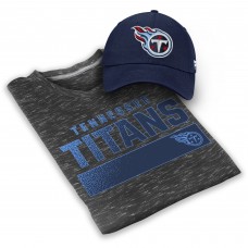 Бейсболка и футболка Tennessee Titans - Heathered Gray/Navy