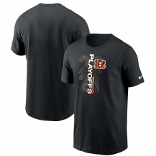 Футболка Cincinnati Bengals Nike 2021 NFL Playoffs Bound - Black Футболка Cincinnati Bengals Nike 2021 NFL Playoffs Bound - Black