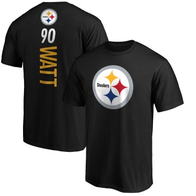 Футболка T.J. Watt Pittsburgh Steelers Playmaker - Black