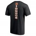 Joe Burrow Cincinnati Bengals Playmaker T-Shirt - Black - оригинальная атрибутика Цинциннати Бенгалс