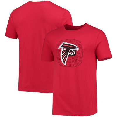 Atlanta Falcons New Era Stadium T-Shirt - Red