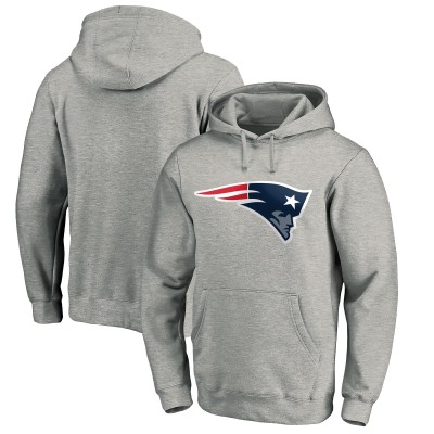 Толстовка New England Patriots Primary Logo Fitted - Heather Gray