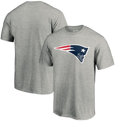 Футболка New England Patriots Primary Team Logo - Heathered Gray