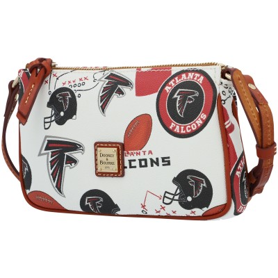 Atlanta Falcons Dooney & Bourke Womens Gameday Lexi Crossbody with Small Coin Case