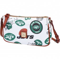 New York Jets Dooney & Bourke Womens Gameday Lexi Crossbody with Small Coin Case
