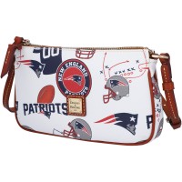 WoNew England Patriots Dooney & Bourke Gameday Lexi Crossbody with Small Coin Case