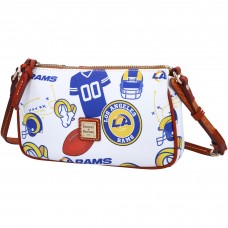 Los Angeles Rams Dooney & Bourke Womens Gameday Lexi Crossbody with Small Coin Case