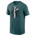 Футболка Philadelphia Eagles Nike 2021 NFL Playoffs Bound - Midnight Green - оригинальная атрибутика плейофф НФЛ 2021/2022