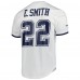 Dallas Cowboys Emmitt Smith Mitchell & Ness White Retired Player Name & Number Mesh Top