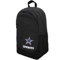 Dallas Cowboys FOCO Youth Bold Color Backpack - Black