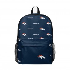 Denver Broncos FOCO Repeat Logo Backpack