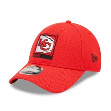 Бейсболка Kansas City Chiefs New Era Framed AF 9FORTY - Red