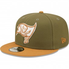 Бейсболка Tampa Bay Buccaneers New Era Two-Tone Color Pack 9FIFTY - Olive/Brown