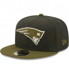 Бейсболка New England Patriots New Era Two-Tone Color Pack 9FIFTY - Graphite/Olive