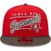 Бейсболка Tampa Bay Buccaneers New Era  Team Script 9FIFTY - Scarlet/Pewter