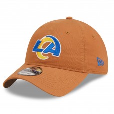 Los Angeles Rams New Era Core Classic 2.0 9TWENTY Adjustable Hat - Brown