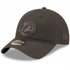 Los Angeles Rams New Era Core Classic 2.0 Tonal 9TWENTY Adjustable Hat - Graphite