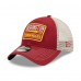 Бейсболка Washington Commanders New Era  Devoted Trucker 9TWENTY -  Burgundy/Natural
