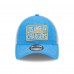 Los Angeles Chargers New Era Powder Blue/Natural Devoted Trucker 9TWENTY Snapback Hat