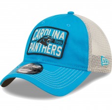 Бейсболка Carolina Panthers New Era  Devoted Trucker 9TWENTY -  Blue/Natural