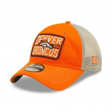 Бейсболка Denver Broncos New Era  Devoted Trucker 9TWENTY -  Orange/Natural