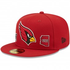 Бейсболка Arizona Cardinals New Era Identity 59FIFTY - Cardinal