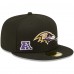Бейсболка Baltimore Ravens New Era Identity 59FIFTY - Black
