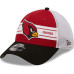 Бейсболка Arizona Cardinals New Era Cardinal/Black Team Banded 39THIRTY