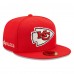 Бейсболка Kansas City Chiefs New Era x Alpha Industries Alpha 59FIFTY - Red