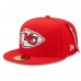Бейсболка Kansas City Chiefs New Era x Alpha Industries Alpha 59FIFTY - Red